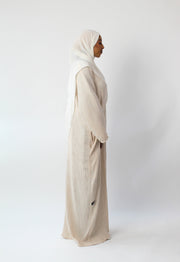 Cream Coco Abaya
