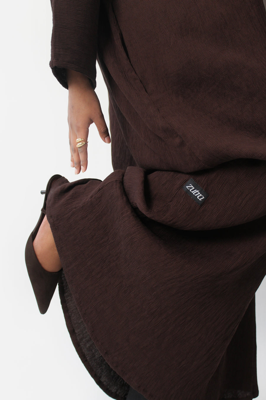 Espresso Brown Coco Abaya